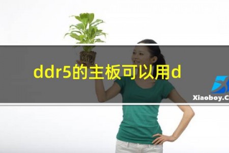 ddr5的主板可以用ddr4内存吗